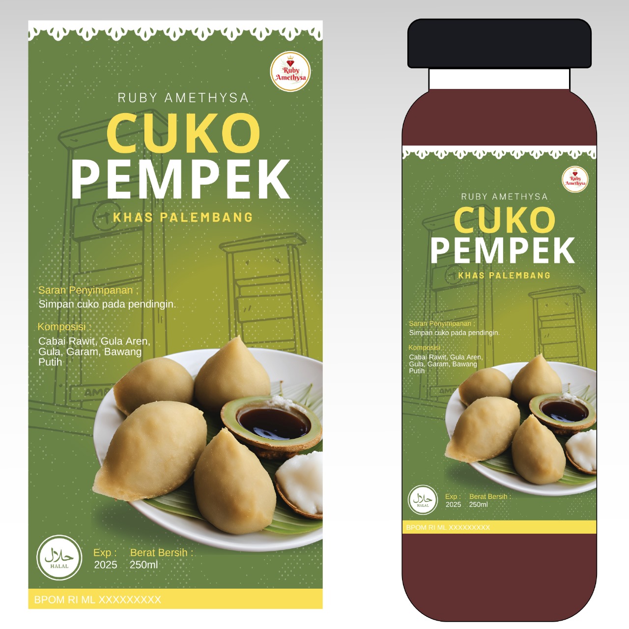 Ruby Amethysa Cuko Pempek 1