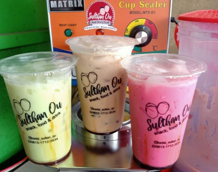 Packing Minuman Kedai Sulthan Qu