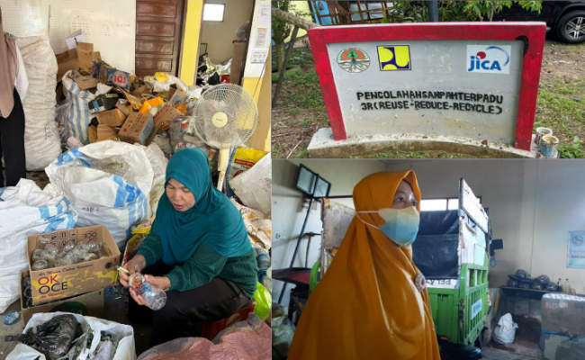 Logo Bank Sampah Sakura